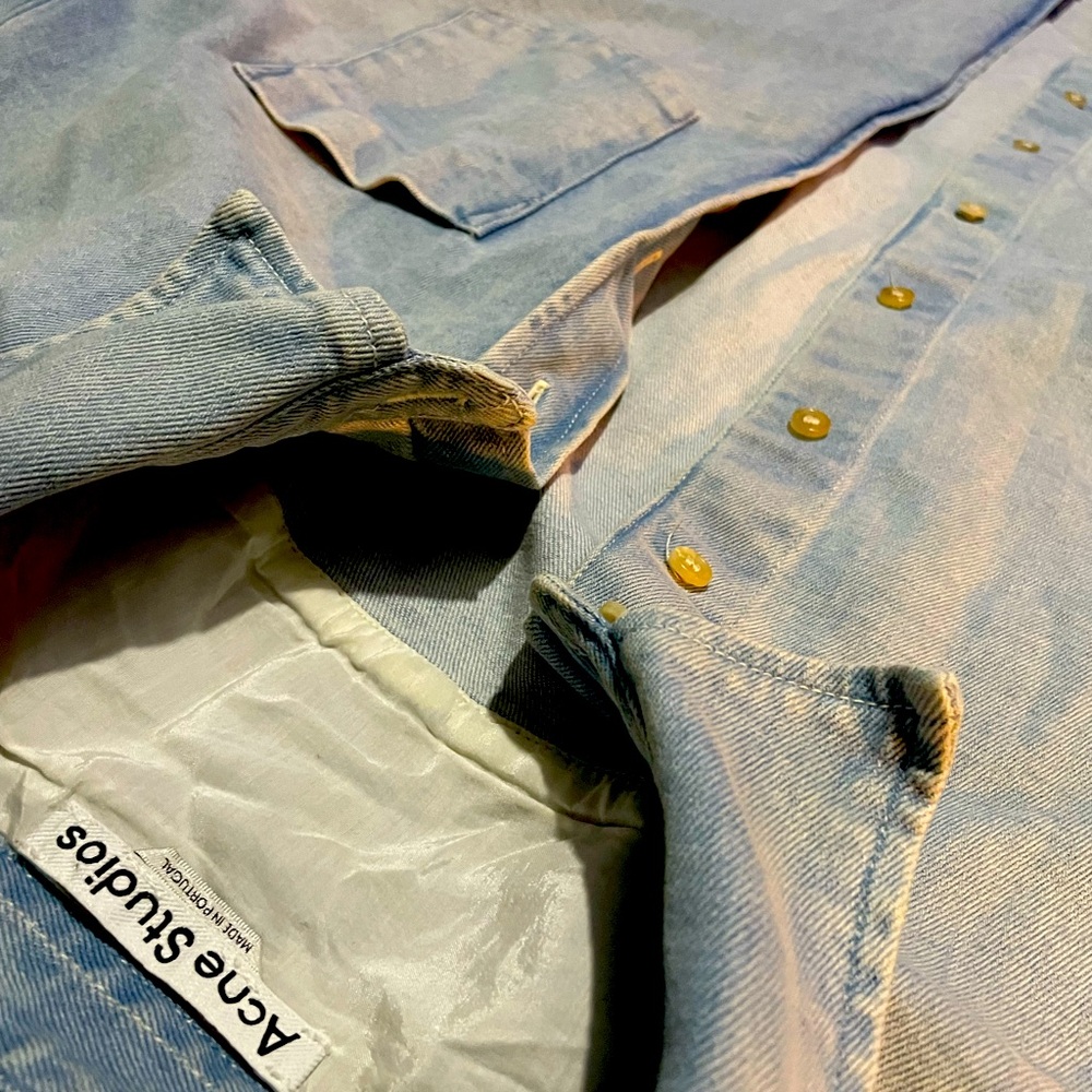 Acne Studios men’s denim jacket